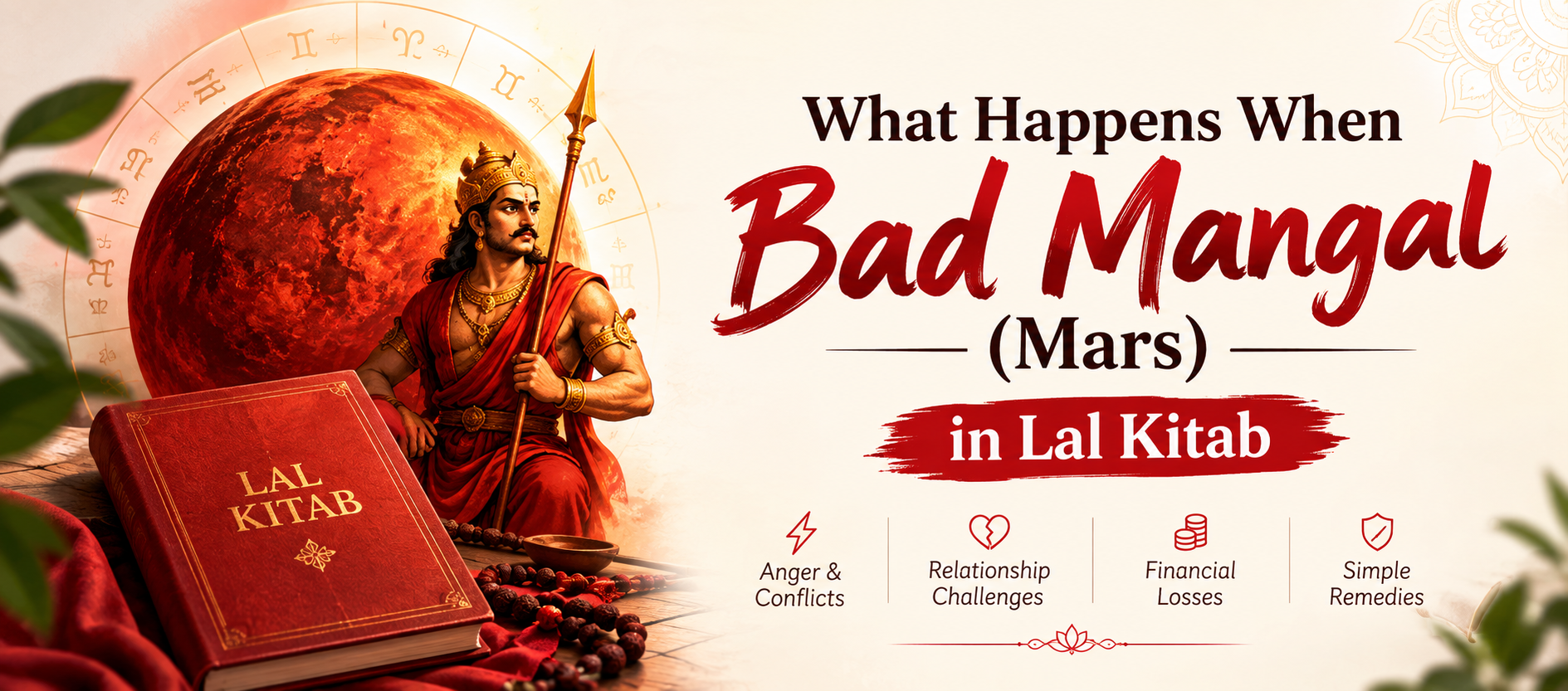 Bad Mangal in Lal Kitab: Real-Life Problems, Signs, Effects & Remedies