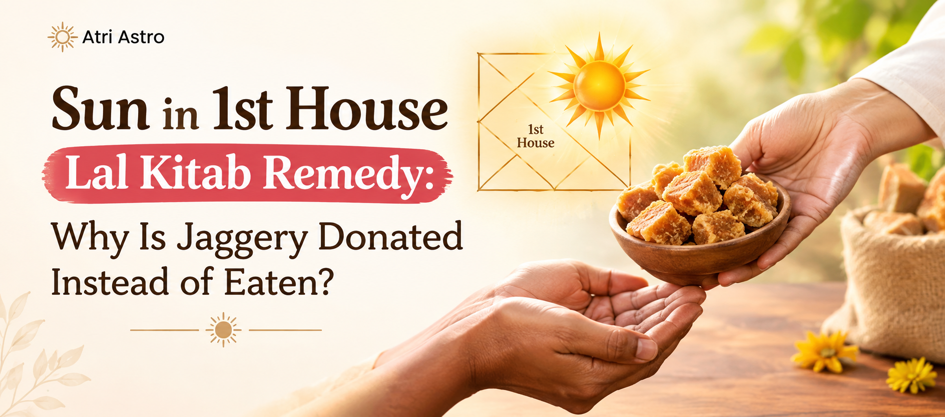 Sun in 1st House Lal Kitab Remedy: The Hidden Logic of Jaggery Donation Nobody Explains