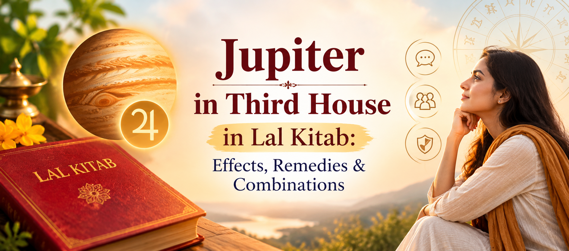 Jupiter in Third House Lal Kitab
